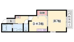 メゾン・ド・カンパーニュ【1階】の間取り