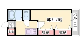 Minette Rin【2階】の間取り