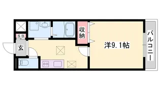 アルティア【1階】の間取り