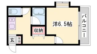 チャイナベル【2階】の間取り