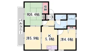 ディアス21【2階】の間取り