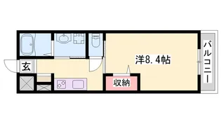 ファルコ土山【2階】の間取り