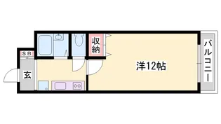 インタービレッジ別所【5階】の間取り
