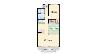 スタットニューヘン英賀保【3階】の間取り