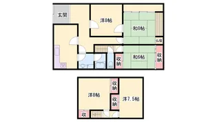 兵庫県高砂市高砂町朝日町2丁目【一戸建】の間取り