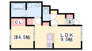 西蒲田新築ハイツ【1階】の間取り