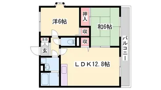 森本ハイツ【103号室】の間取り