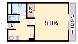 ラフェスタ加東【4階】の間取り