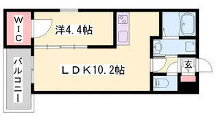 ジーメゾン大久保アスピダ【3階】の間取り