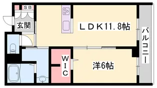 カーサ レジオKS【103号室】の間取り