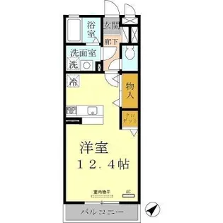 エスポワール西明石【302号室】の間取り