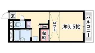 FREEDOM【206号室】の間取り