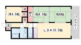 フォレスト壱番館【204号室】の間取り