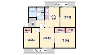 ピアン自由が丘 4号棟【501号室】の間取り