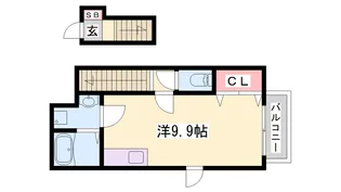 メモアール【2階】の間取り