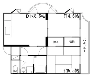 ロストフ88【107号室】の間取り