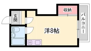 パール旭【D号室】の間取り