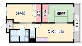 ルレーブ【301号室】の間取り