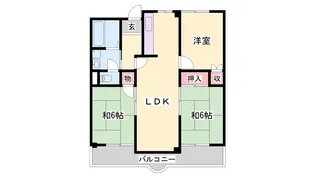 城西シティー彦和【7階】の間取り