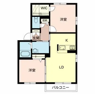 ShaMaison Siamese【2階】の間取り