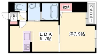 EVER LIFE加古川【3階】の間取り