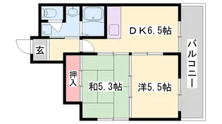 大栄・十二所前レジデンス【901号室】の間取り