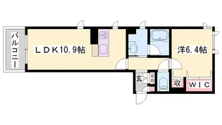 グランルミエ【0203号室】の間取り