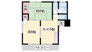 岩崎マンション【11号室】の間取り