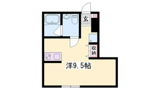 PLS TOMINAGA【1階】の間取り