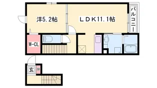パル山崎【2階】の間取り