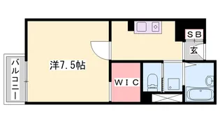 エスポワール加西【315号室】の間取り