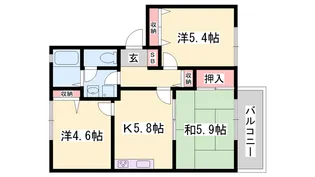マイハウスK【0202号室】の間取り