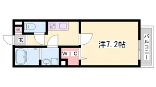 ALEGRIA姫路東【1階】の間取り