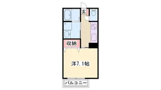 ロイヤルハイツ上本町【2階】の間取り