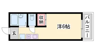 アプト上野田【2階】の間取り
