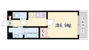 MISTRAL千代田【5階】の間取り