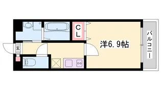 MISTRAL千代田町【5階】の間取り