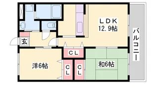 グランチェスタ【2階】の間取り