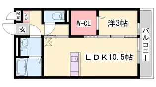 アバンセ121【1階】の間取り