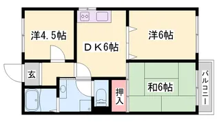 グランイル御立【2階】の間取り
