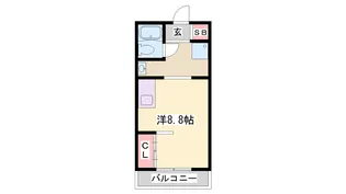 セレクトビルⅡ【204号室】の間取り
