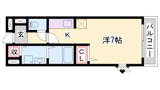 タウニー北条 1【2階】の間取り