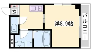 アートN【303号室】の間取り