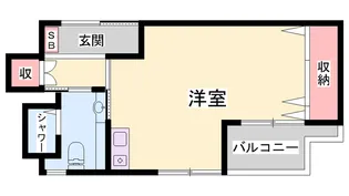 クオリティライフ壱番館【506号室】の間取り