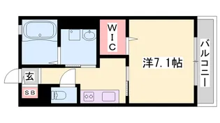 ハイム アイリー【1階】の間取り
