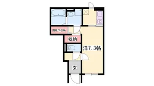ル・レスト池田【1階】の間取り