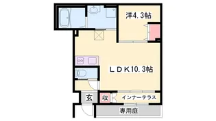 リファインド レジデンス【1階】の間取り