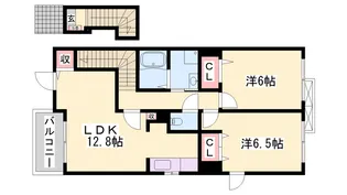 パッソ神田Ⅰ【2階】の間取り