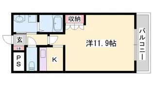 M&玲【103号室】の間取り