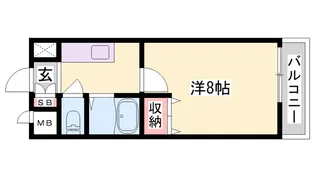 ココシャルムII【305号室】の間取り